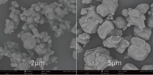 Aluminum Nitride (AlN) Powder For thermally Conductive Filler SEM