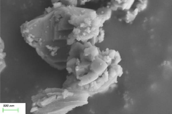 Fe2AlB2 MAB Phase Powder SEM