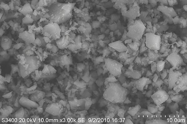 Crystalline Silica Powder SEM
