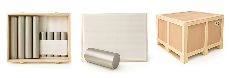 Superelastic Nitinol Flat Wire Packing