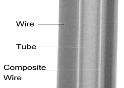 Superelastic Nitinol Composite Wire Development Contrast
