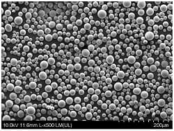 AlSi12 Spherical Aluminum Silicon Alloy Powder SEM