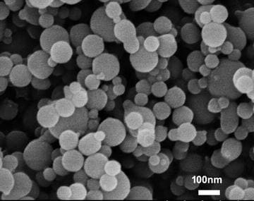 Iron (Fe) Nanometer Spherical Powder SEM