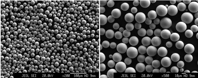 Spherical Niobium (Nb) Powder SEM