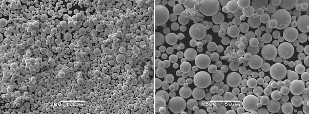 Spherical Rhenium Powder, Re SEM