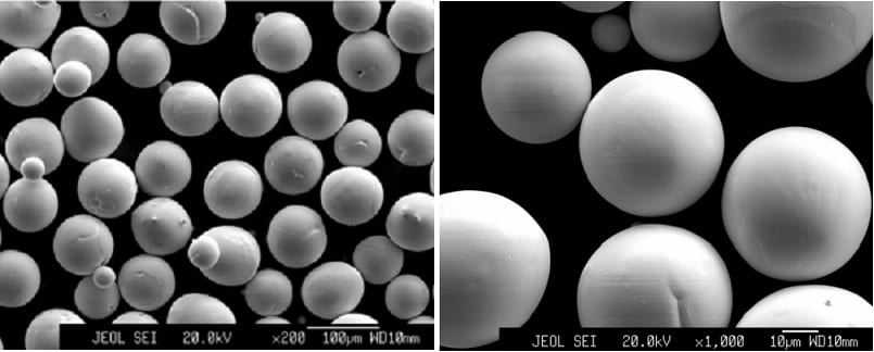 Spherical Tantalum (Ta) Powder SEM