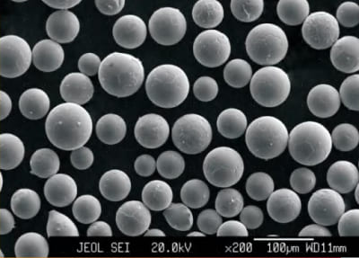 Spherical Chromium (Cr) Powder 100μm SEM