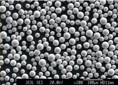 Spherical Molybdenum (Mo) Powder (100μm) SEM