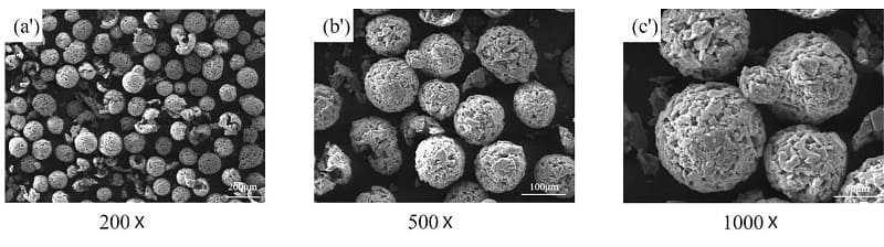 Spherical Silicon (Si) Powder SEM