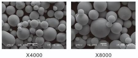 Spherical Zinc (Zn) Powder SEM